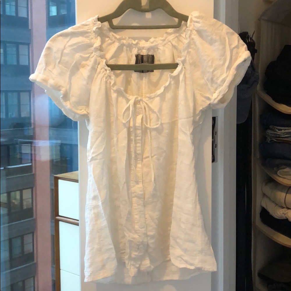 Reformation Scoop Neck Top